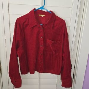 Gianni Bini Scarlet Red Blouse